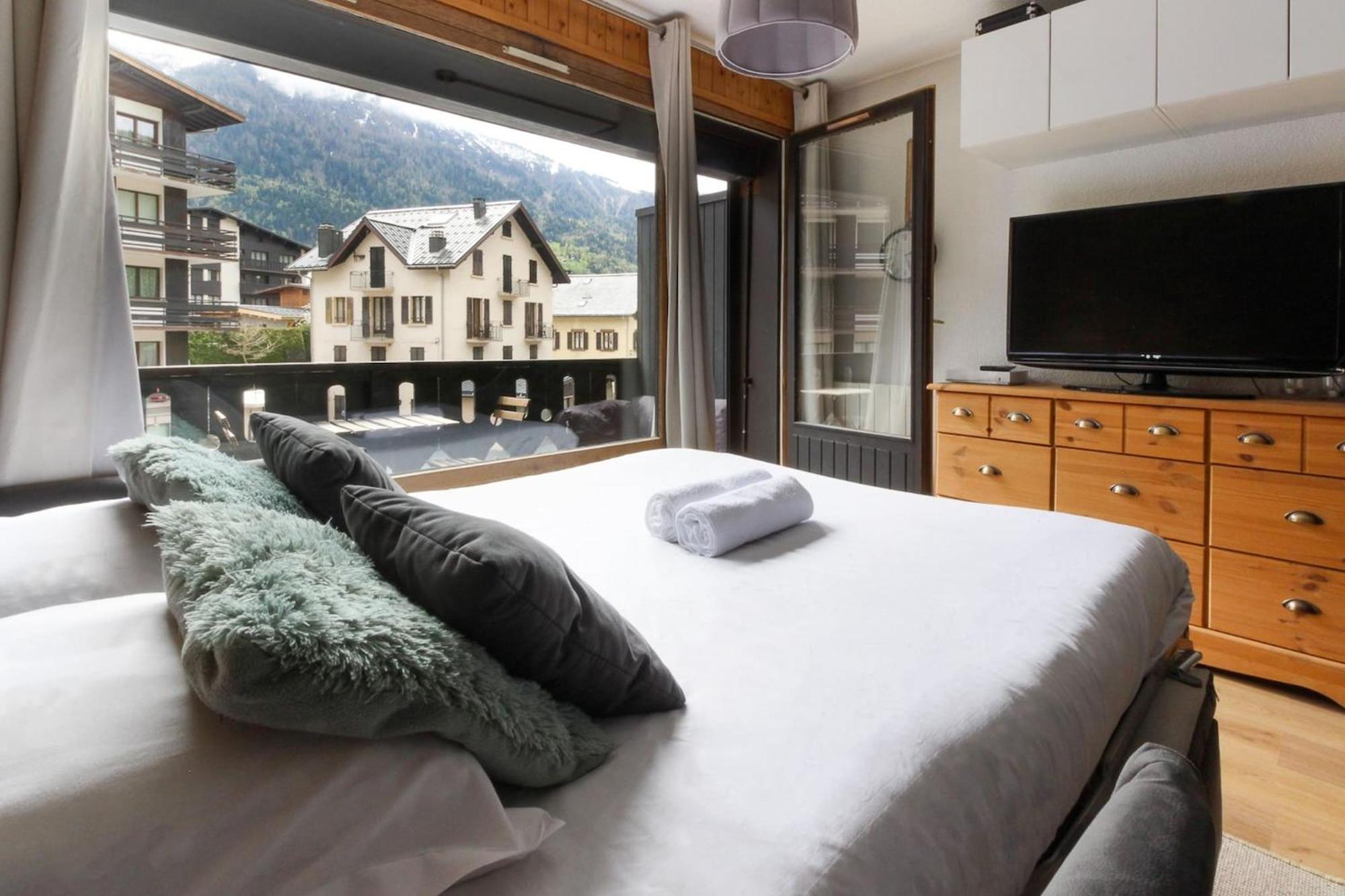 Les Dryades - Renove - Balcon Avec Vue Mt Blanc Les Houches Eksteriør billede